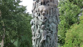 緑豊かな公園・・・