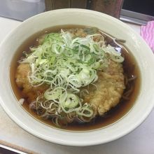 かき揚げ天そば