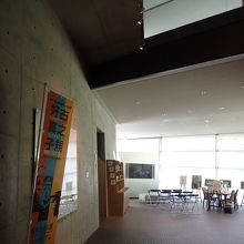 展示室内は撮影禁止。景色と建物はＯＫです。