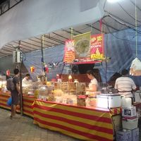 ホテル裏の中華街