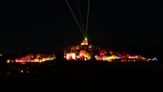 ツァレヴェッツ要塞 音と光のショー