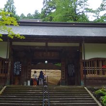 永平寺正面入口