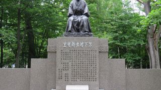 札幌では偉人を・・・
