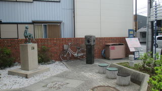 観光客の流れがピタッと止まる場所です。