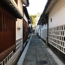 ザ・美観地区な小道
