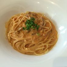 生うにパスタ