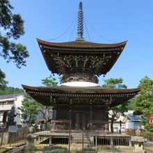 智恩寺境内の多宝塔
