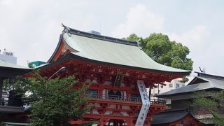 三ノ宮からほど近い神社