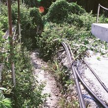 立ち入りが禁止されていた糸洲の壕。