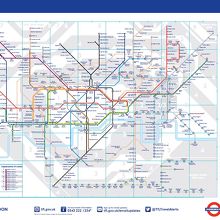 各路線が色分けされてわかりやすい