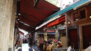 飲食店が多いエリア