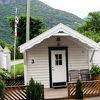 アイフィヨルドの奥にある小さなホテルEidfjord Gjestgiveri