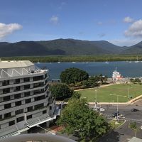 ホテルからの景色です