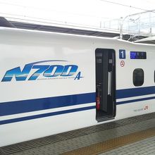 豊橋駅にて。