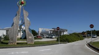 見渡せば全ての施設がある小さな空港