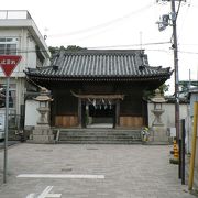 宿場町・大蔵谷の氏神社
