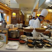 卵もその場で調理