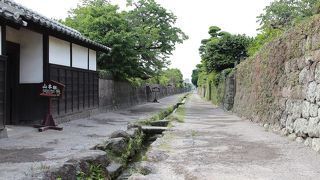雰囲気のある町並み
