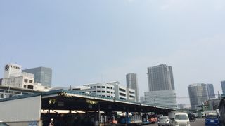 エリアが分かれる