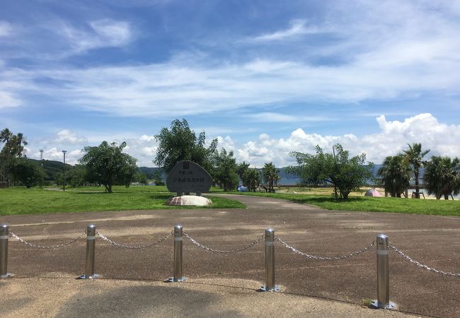 平戸にある白い砂浜がきれいな海水浴場