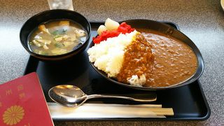 カレーは、CoCo壱…セントレアのサクララウンジ