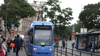 KarlsplatzからHauptbahnhof間は運休