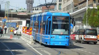 ヴァーサ号博物館へ行くために乗車