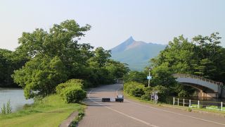 大沼国定公園の中で最大の湖