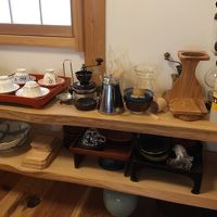 コーヒーセットも自由に使えます