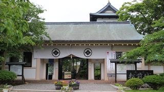再建された天守閣内部