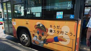 選手のアナウンスが聞けるファイターズタウン線！