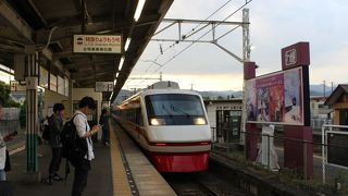 ローカル線ですが、特急りょうもうは便利