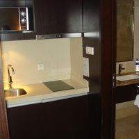 小さいけどキッチンコーナーがあった