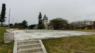 ドイツ村の海岸沿いを歩くと気持ちがいい