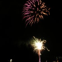 夏は笛吹川の花火☆