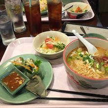 ランチメニューから