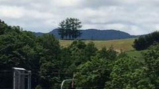 遠くに見えます