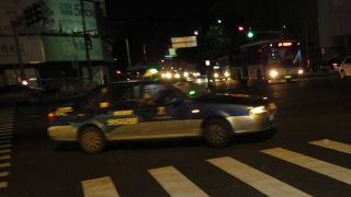 寧波駅のタクシー乗り場は地下１階。