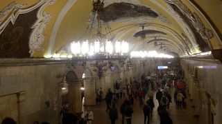 レニングラーツキー駅から乗り換えて