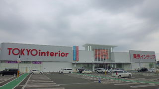 東京インテリア内のカフェ