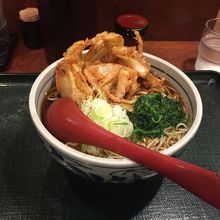 天ぷら蕎麦