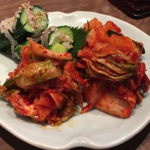 キムチ盛り合わせ大盛り 最高！