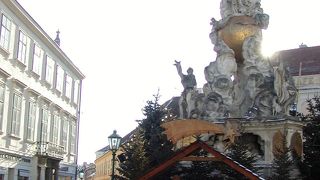 ショツピング街のグラーベン通りに