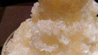 レモンのかき氷