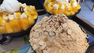 韓国式かき氷！