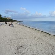 カリブ海の綺麗なビーチです。