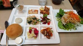 キッズスペースもあって子連れフレンドリー