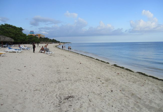 カリブ海の綺麗なビーチです。