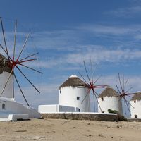 ミコノス島の風車