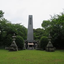 公園にある忠霊塔